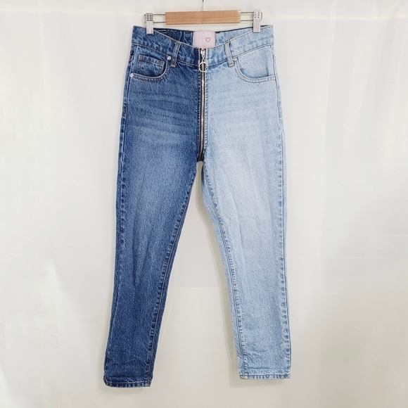 Revice Yin Yang high waisted split jeans Tokyo Wash size 26 - Picture 3 of 7